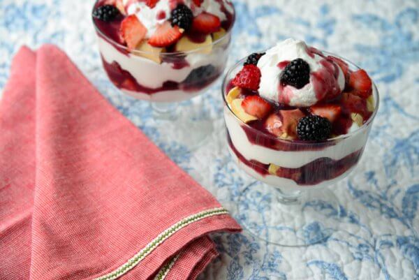 Breakfast Berry Parfaits