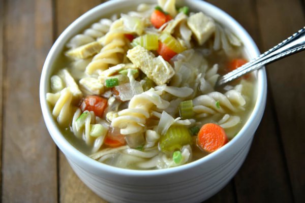 1 Hour Chicken Noodle Soup