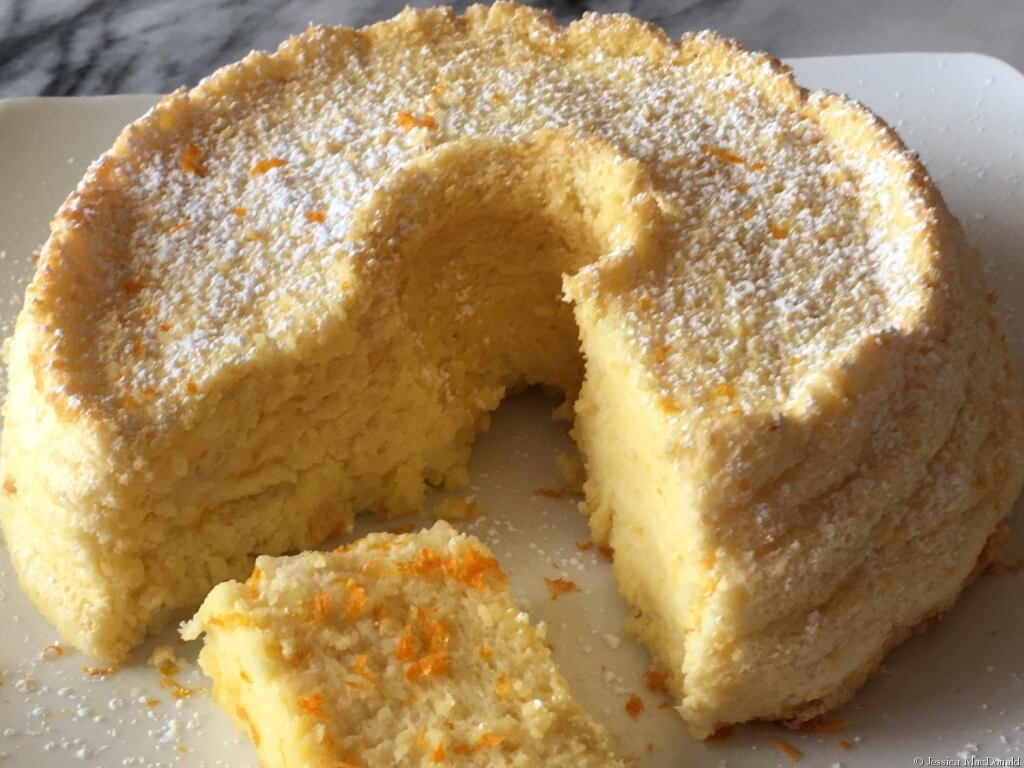 Passover Orange Chiffon Cake