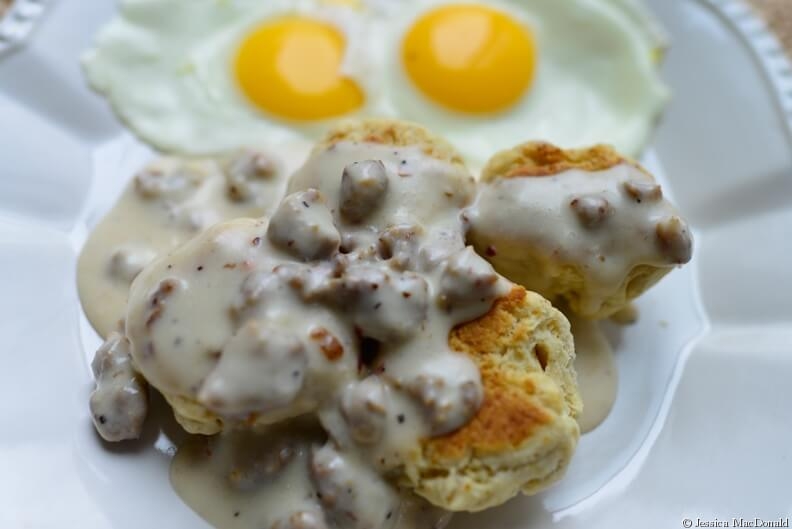 Biscuits and Sausage Gravy