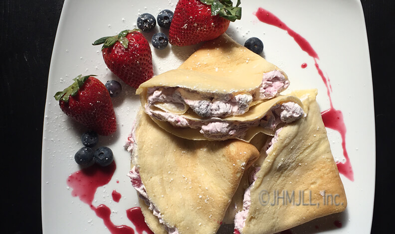 Berry Crepes