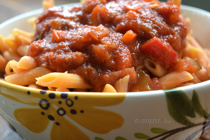 Vegetable Marinara Sauce