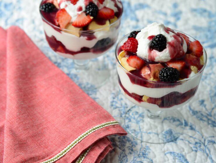 Breakfast Berry Parfaits