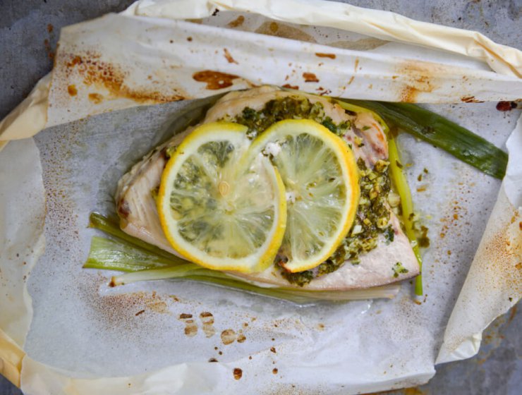 Fish en Papillote