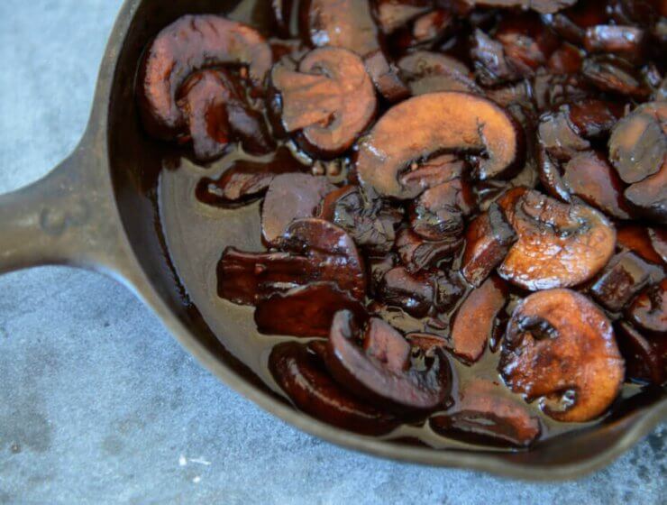 Balsamic Mushrooms