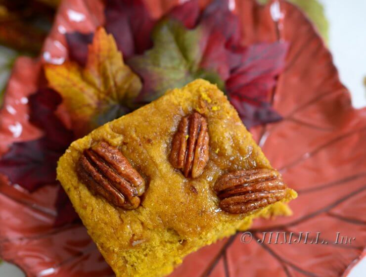 Pecan Pumpkin Cake