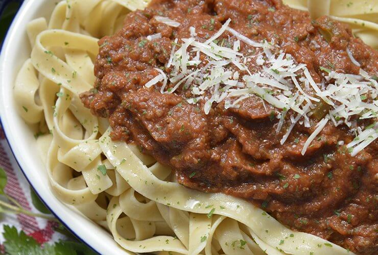 traditional meat sauce