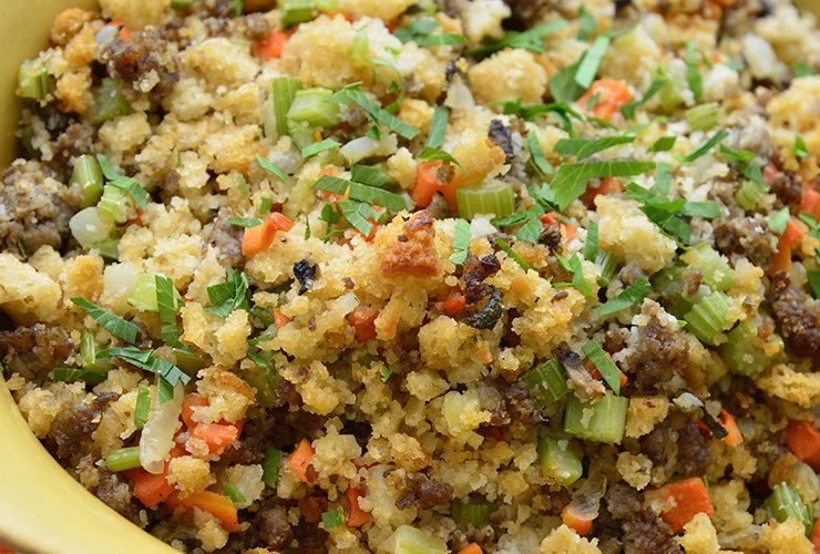 sausage and herb stuffing